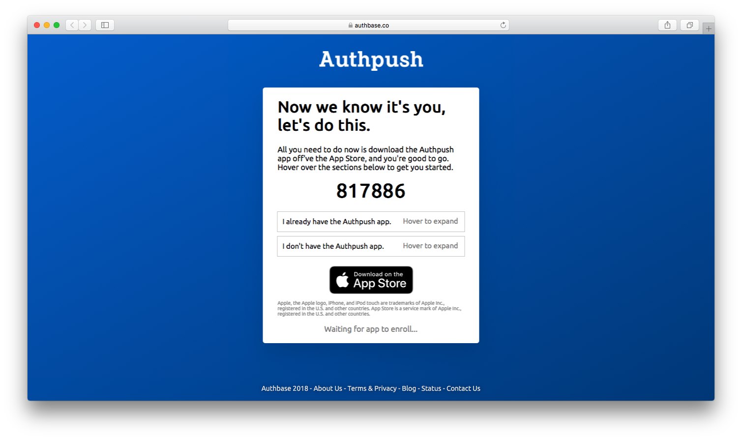 Authpush gallery image