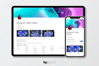 Among Us Game Tracker Notion Template gallery image