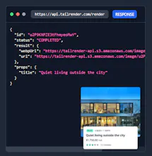 Tailrender gallery image