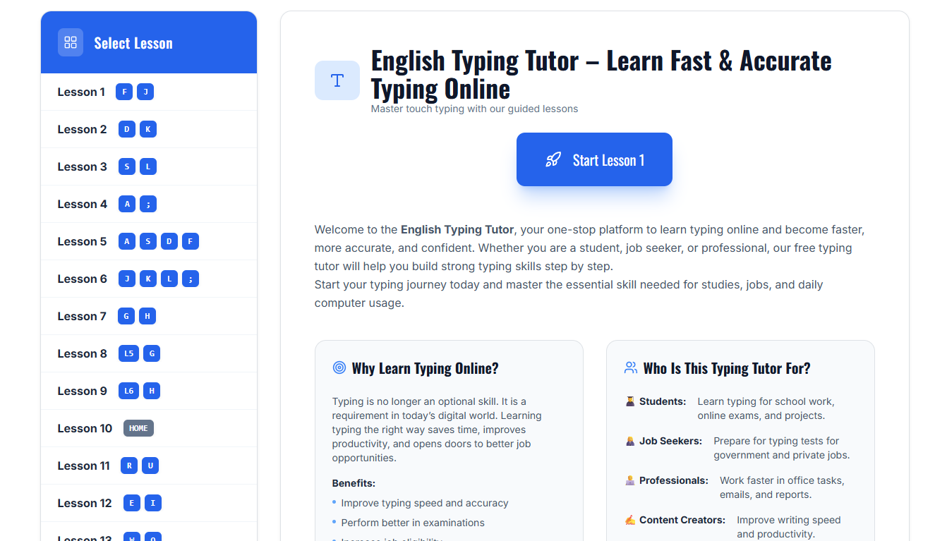 TypingBits - Screenshot 3 showing product features and functionality