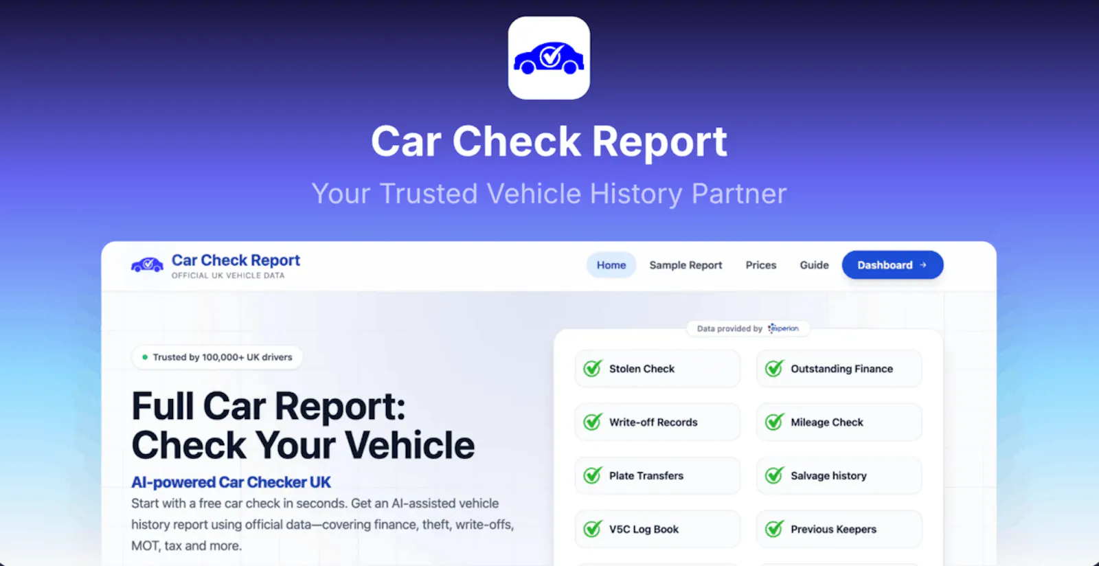 Car Check Report screenshot 1