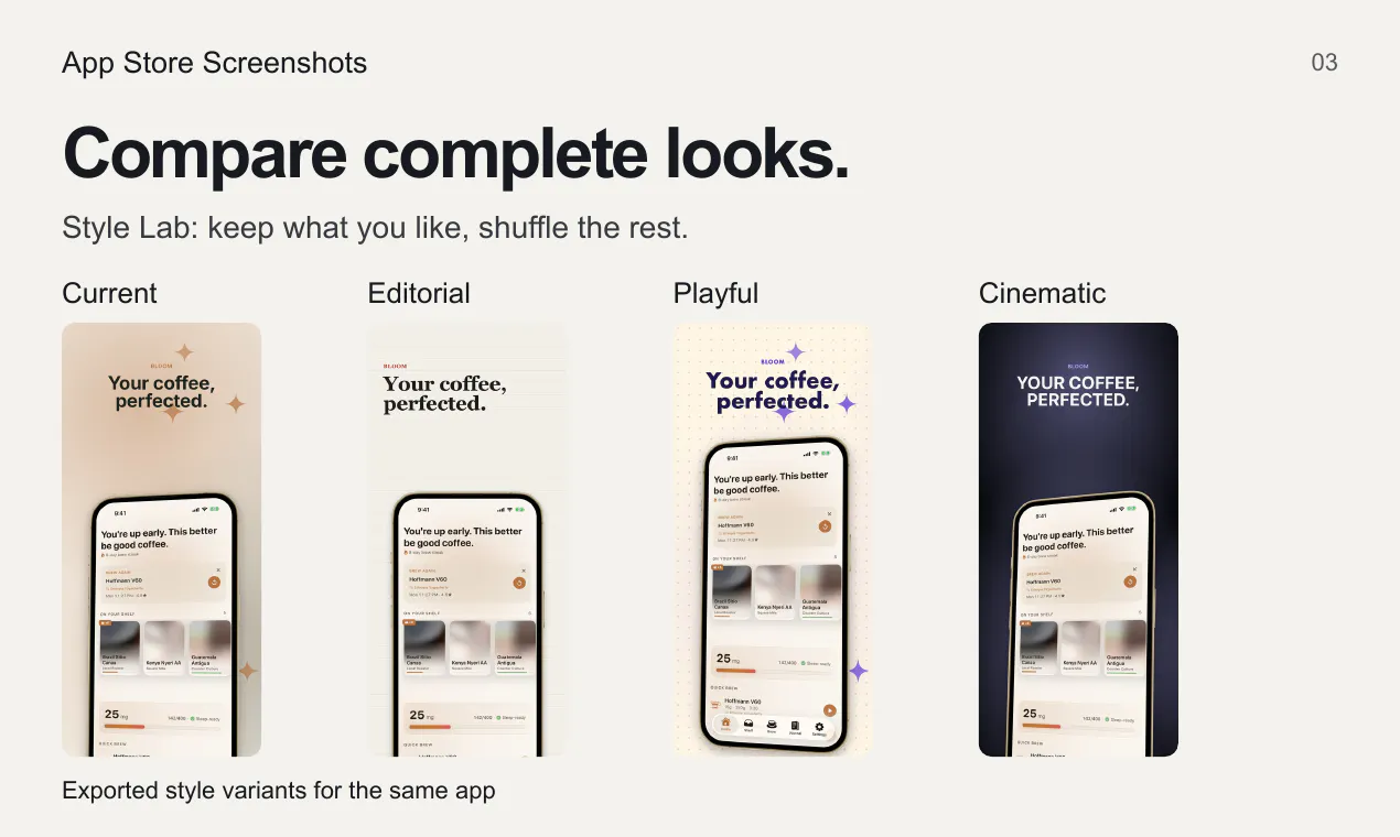 App Store Screenshots gallery image