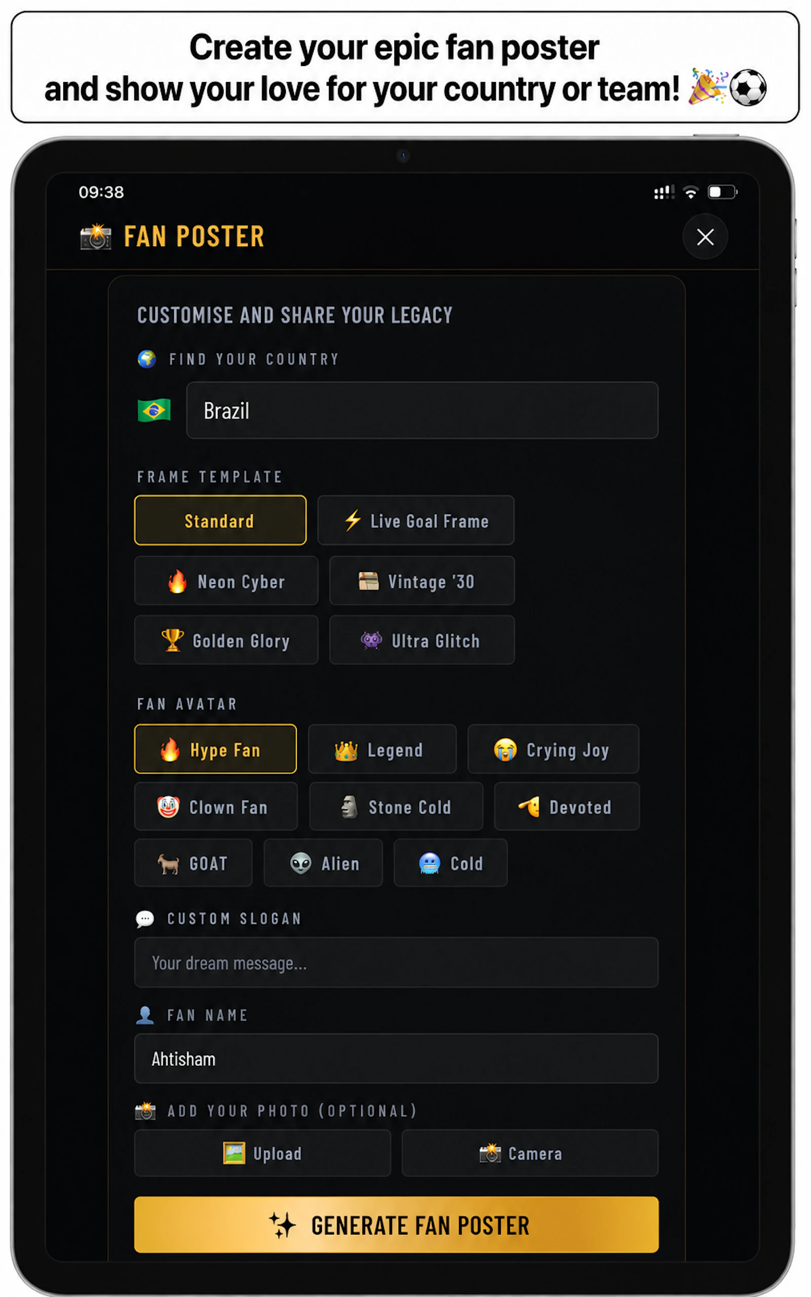 FanLegacy screenshot 3