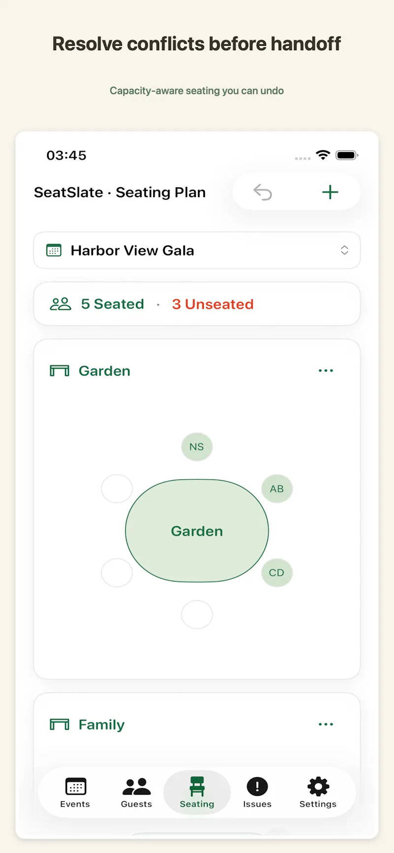 SeatSlate · Seating Plan screenshot 3