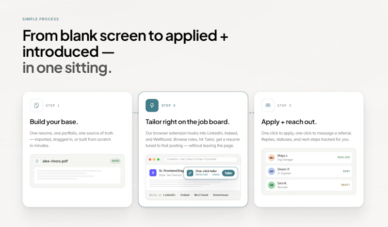 ResumesTailor screenshot 2