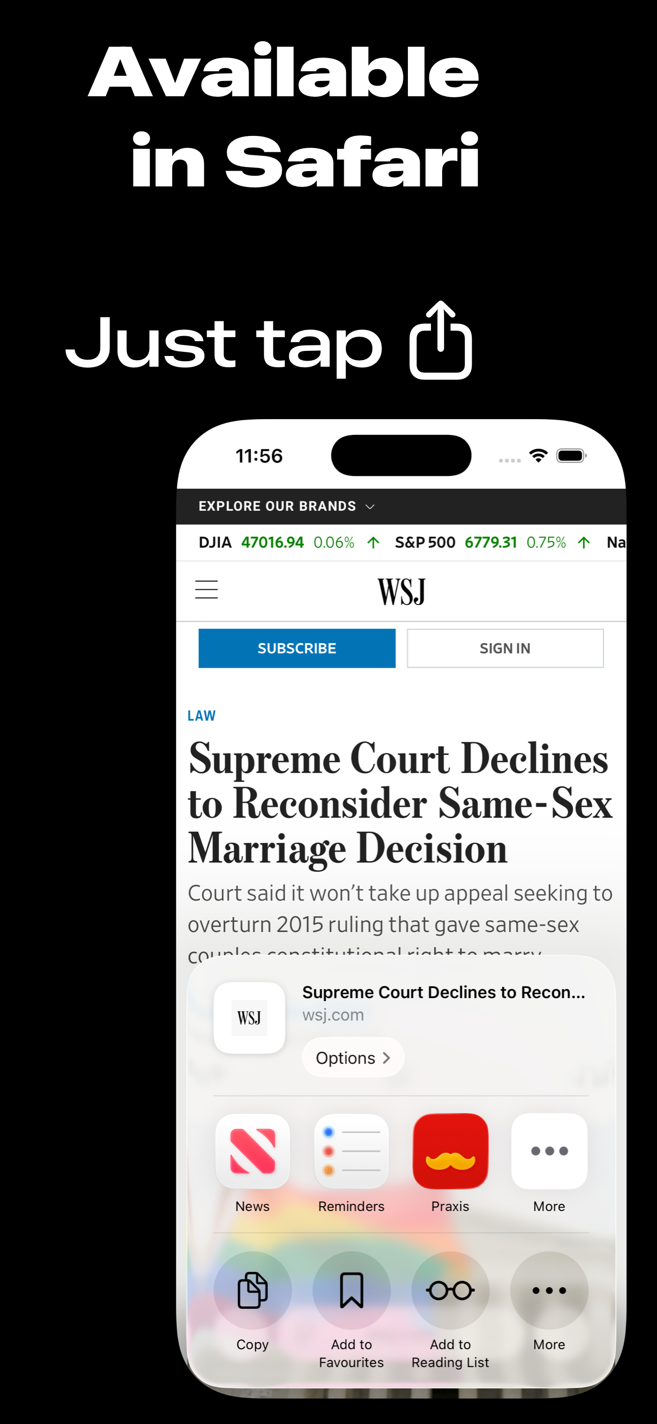 Praxis News for iOS - Screenshot 4 preview