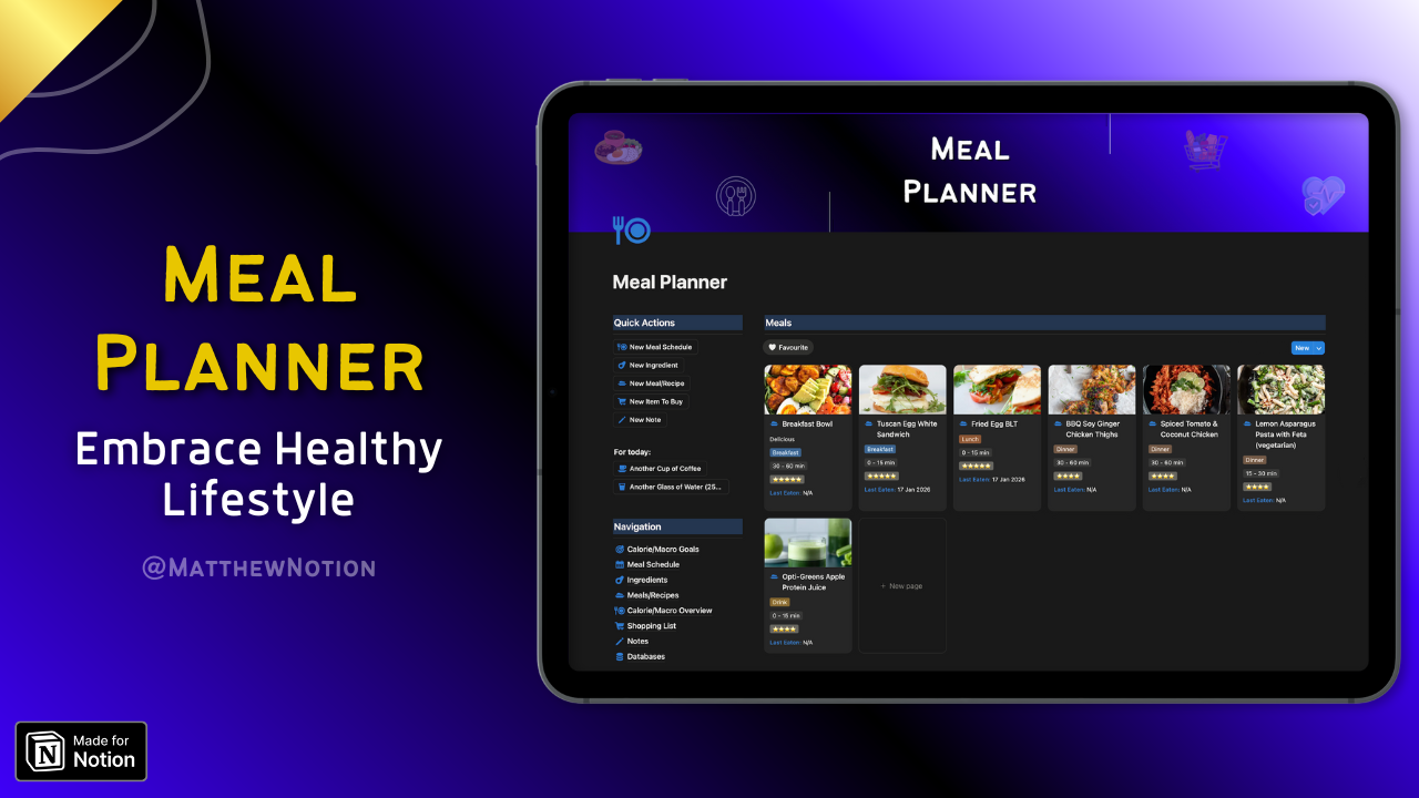 Meal Planner gallery image