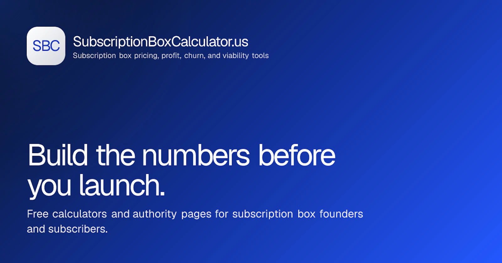 SubscriptionBoxCalculator.us screenshot 2