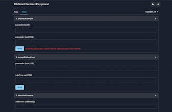 Eth smart contract playground gallery image