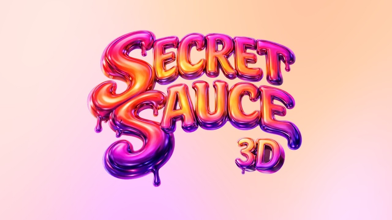 Secret Sauce 3D 圖庫圖片