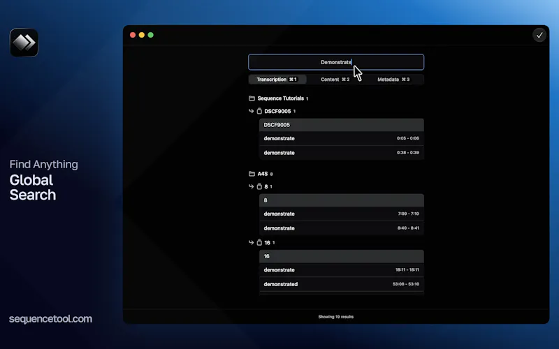 Sequence Tool screenshot 11