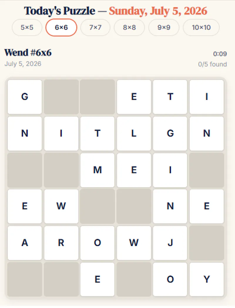 Wend Game screenshot 3