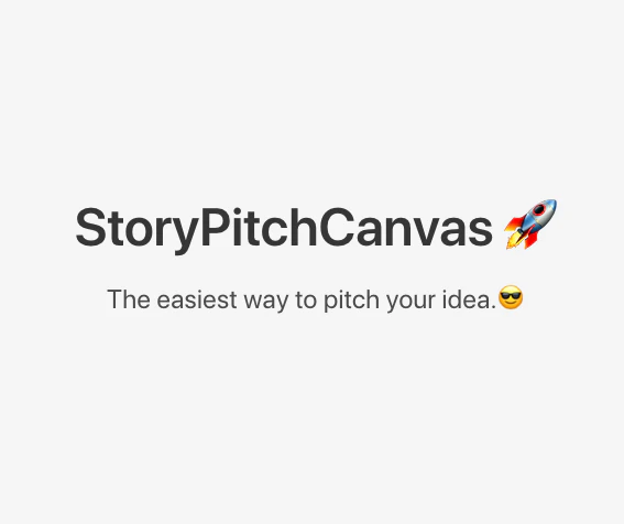 StoryPitchCanvas 🚀