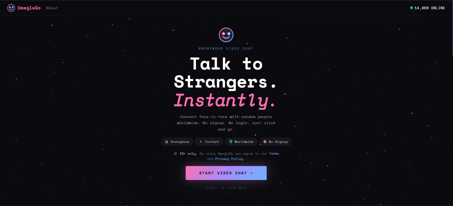 OmegleGo 專案橫幅