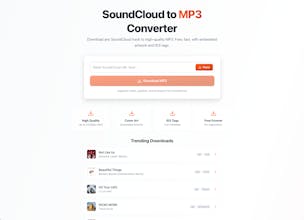 mp3sound.cloud β SoundCloud Downloader gallery image