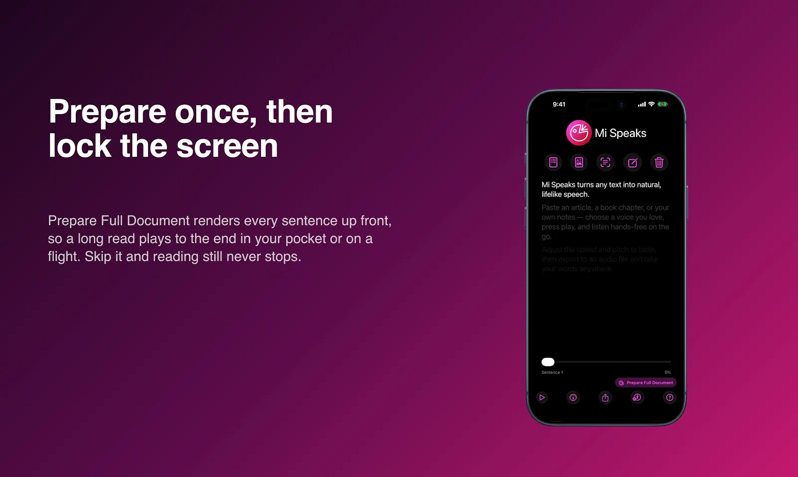 Mi Speaks 2.0 screenshot 5