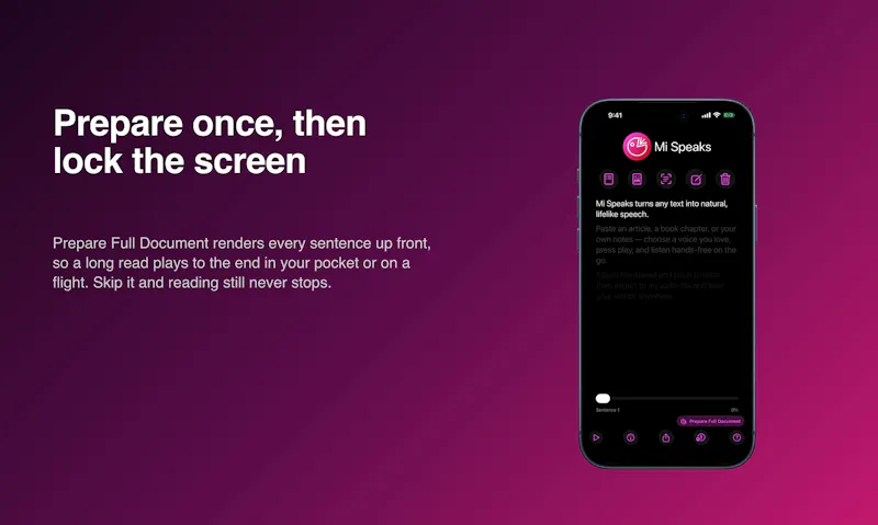 Mi Speaks 2.0 screenshot 5