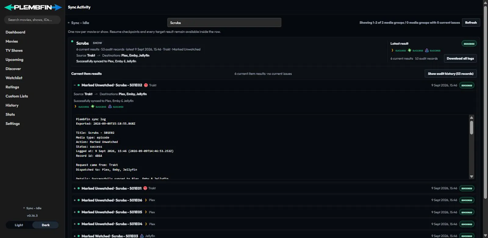 Plembfin screenshot 5
