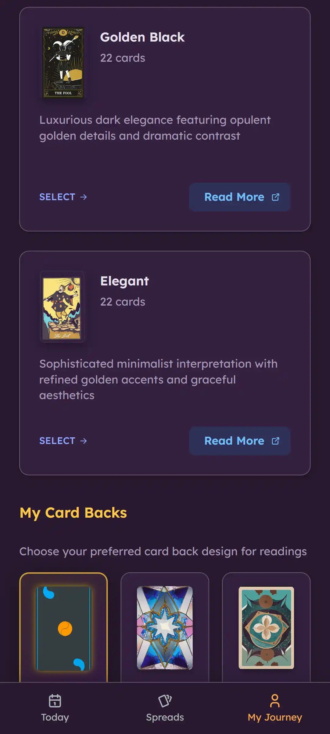 Diepe Tarot - De beste tarot-app met 3D-animaties, AI en 0-tracking! media 10