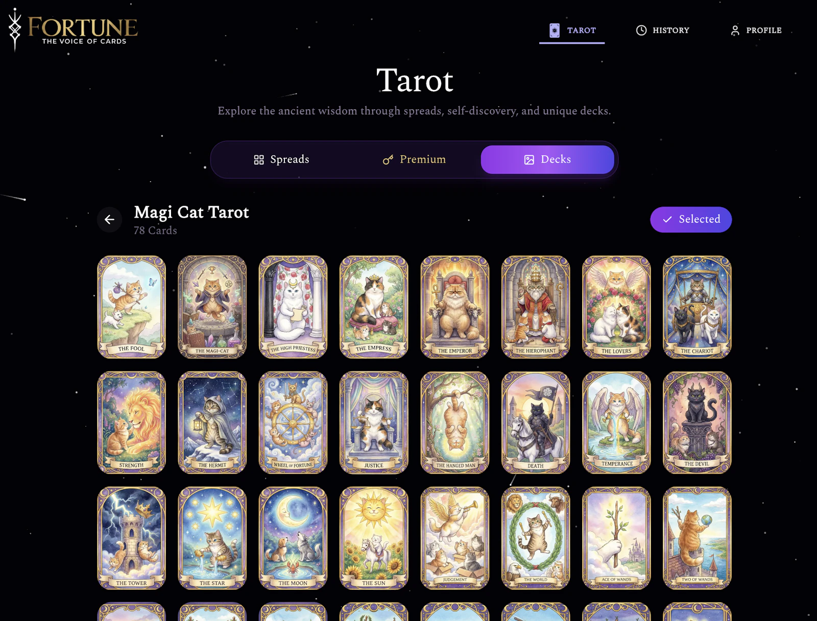 Fortune Cards screenshot 4