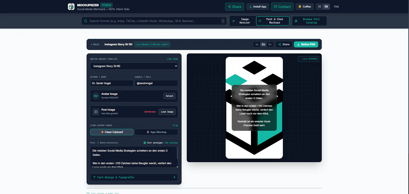 MockupSizer Studio screenshot 3