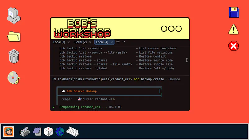 BobVault for BobCLI screenshot 2