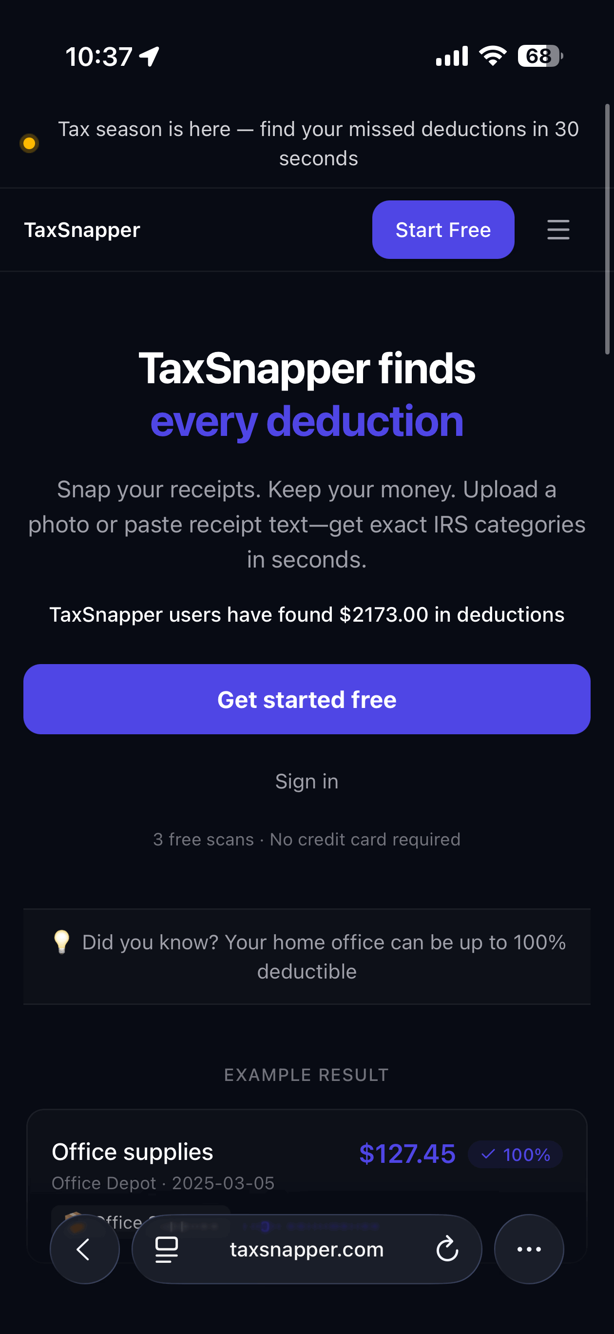 TaxSnapper media 1