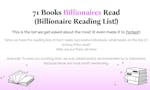 Books Billionaires Read image