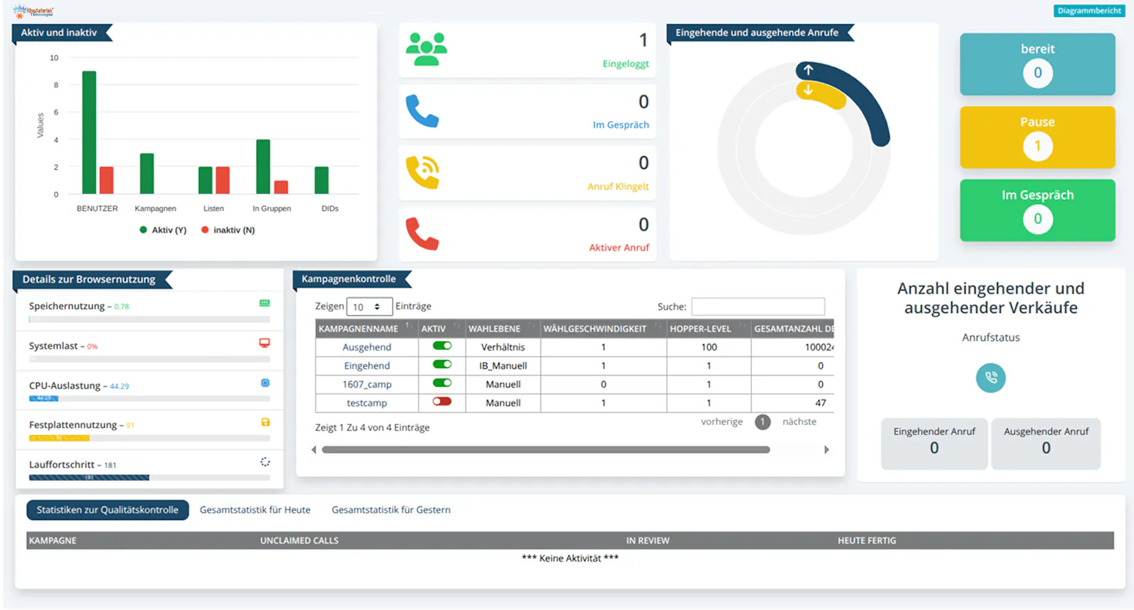 Custom Power Dialer Solution screenshot 3