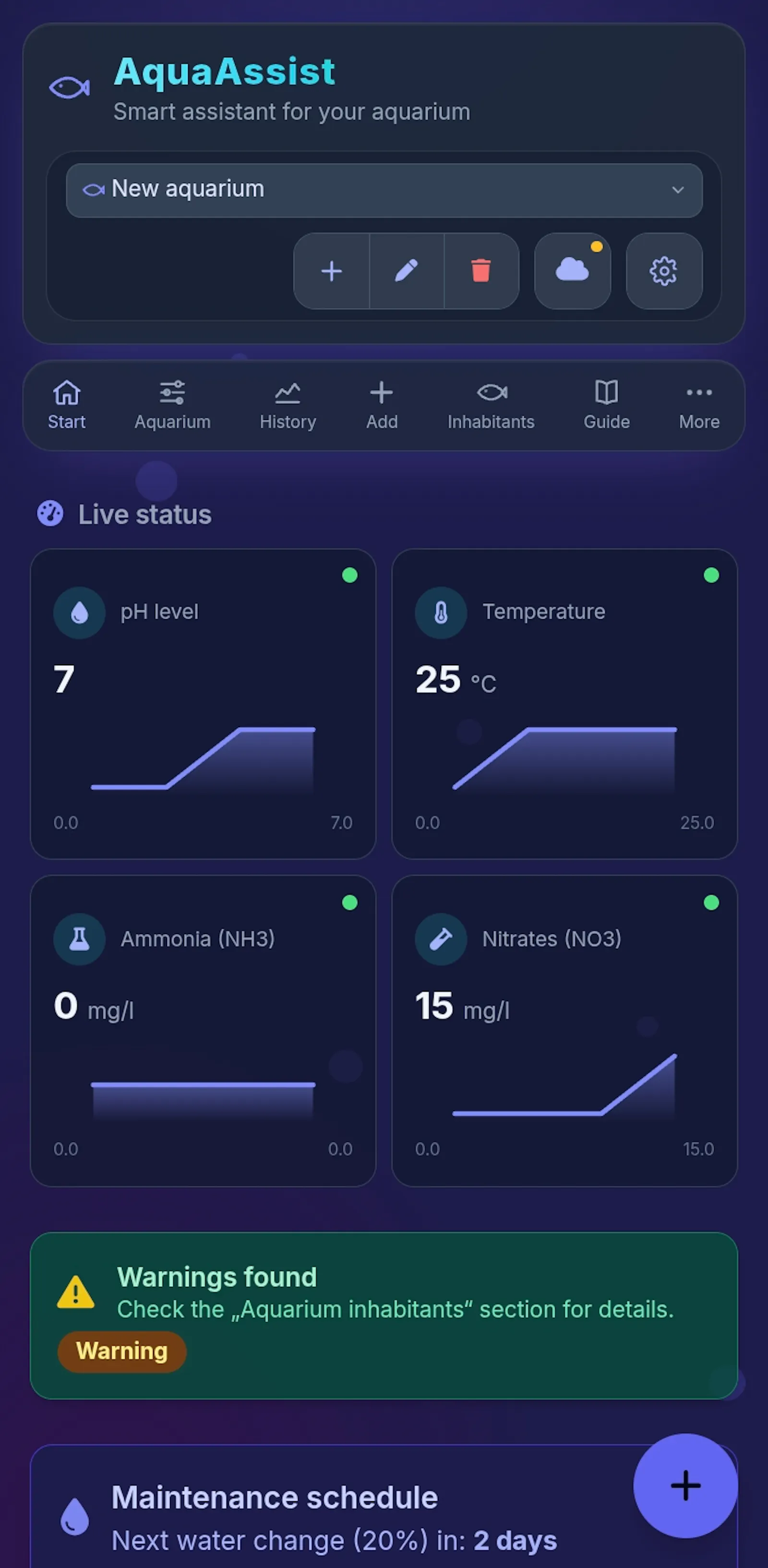 AquaAssist screenshot 1