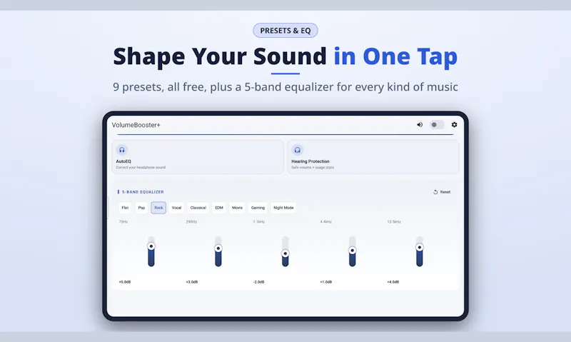VolumeBooster+ screenshot 3