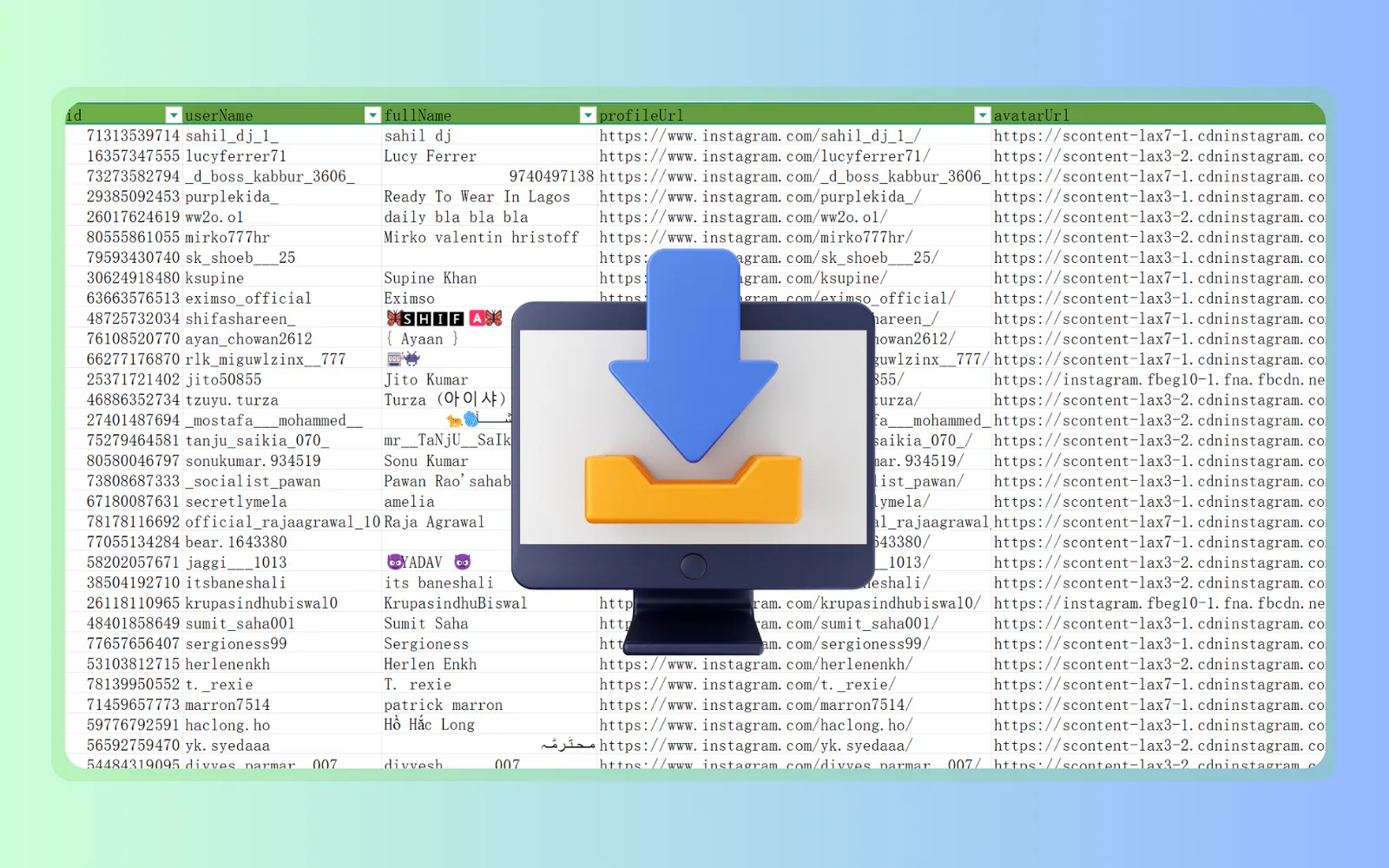 IG Follower Export Tool -InExporter gallery image
