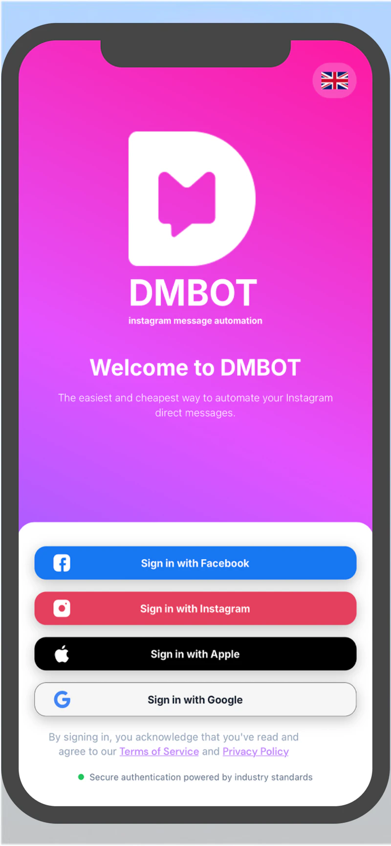 DMBot screenshot 2