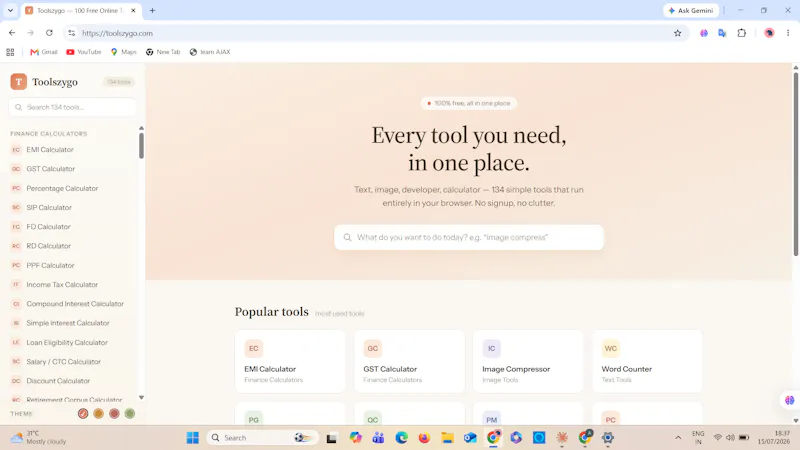 Toolszygo screenshot 2