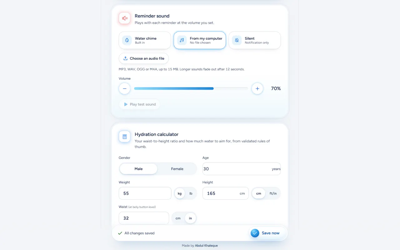 DrinkNotifier: Water Reminder gallery image