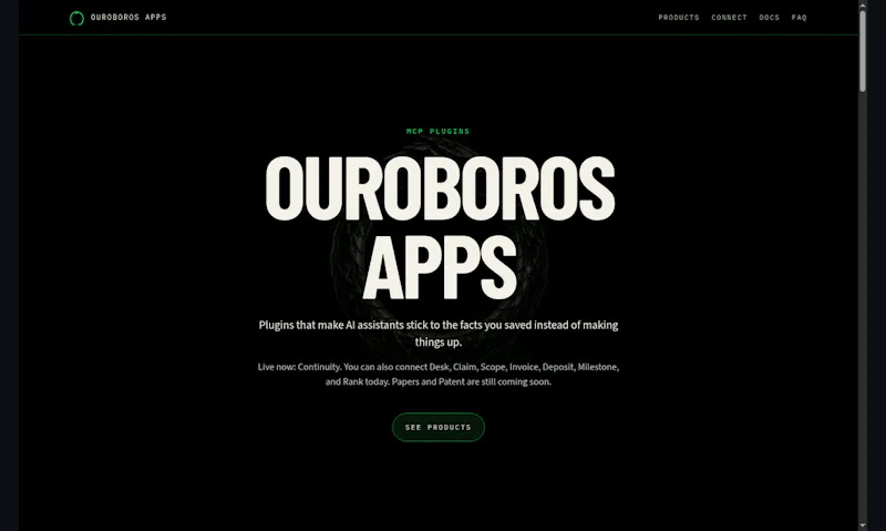 Ouroboros Apps screenshot 1