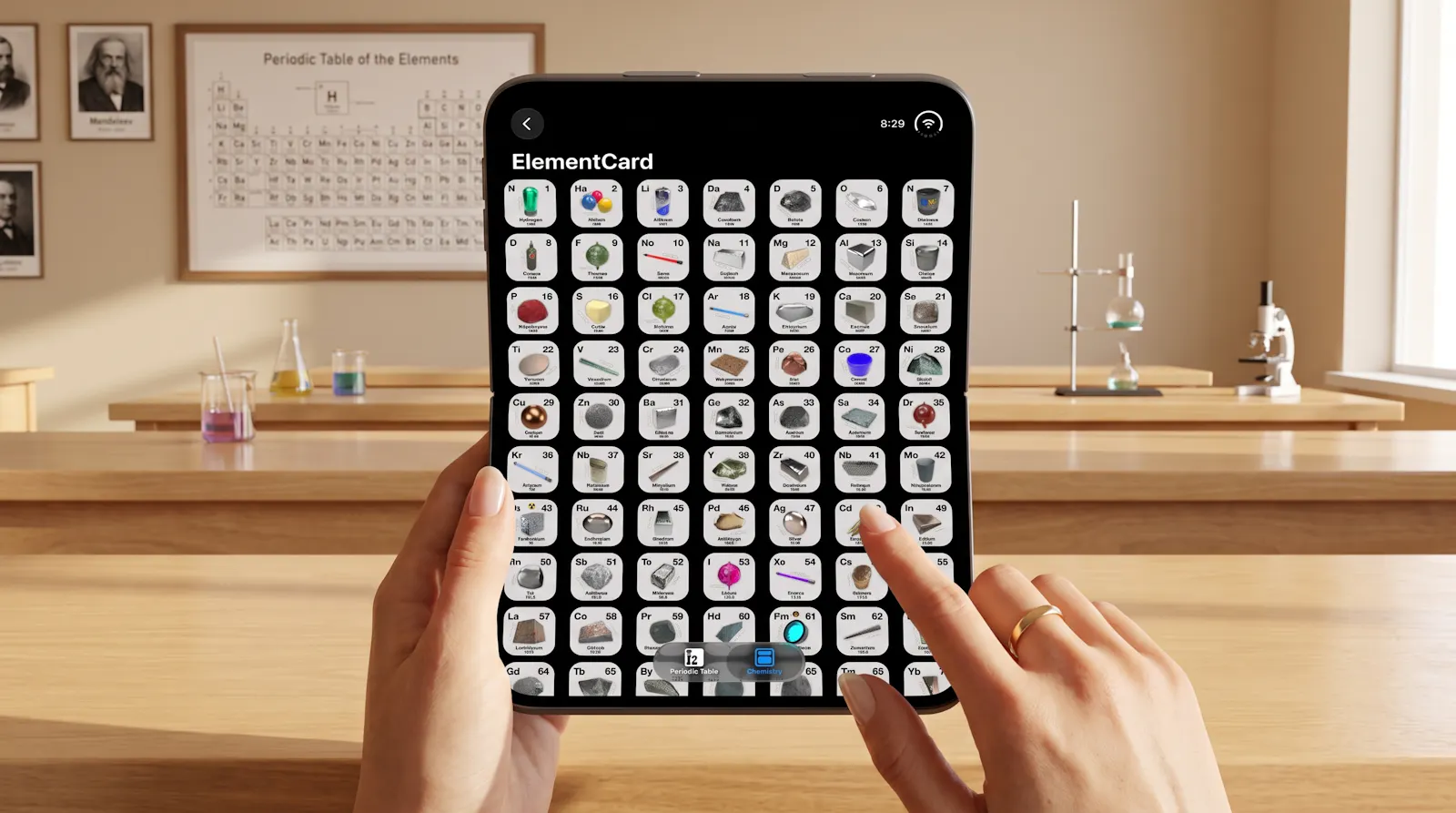 3D Periodic Table for iPhone Duo screenshot 5