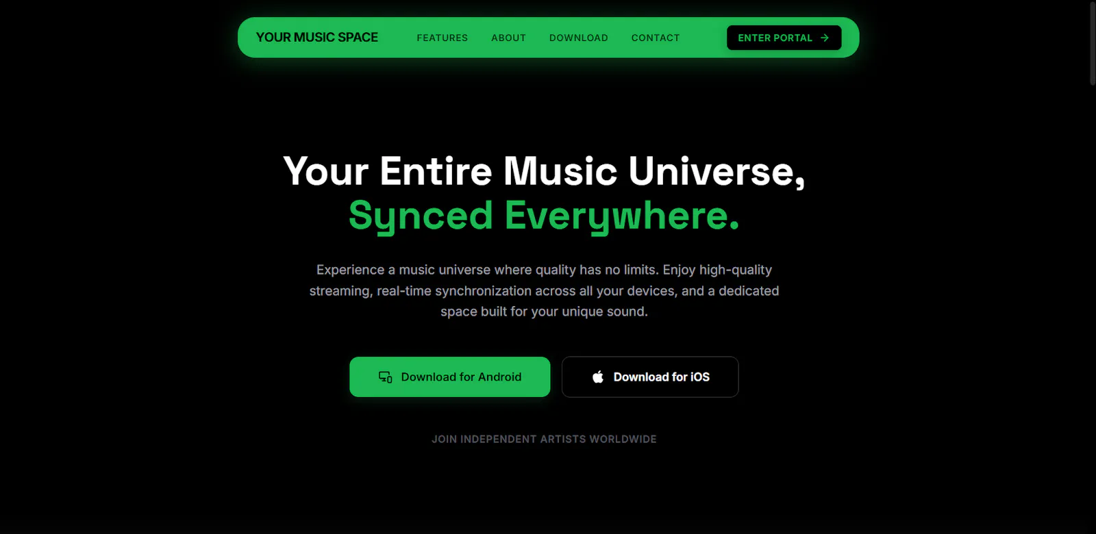 Your Music Space screenshot 1