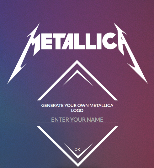 Metallica Logo Generator Create Your Own Metallica Logo Product Hunt