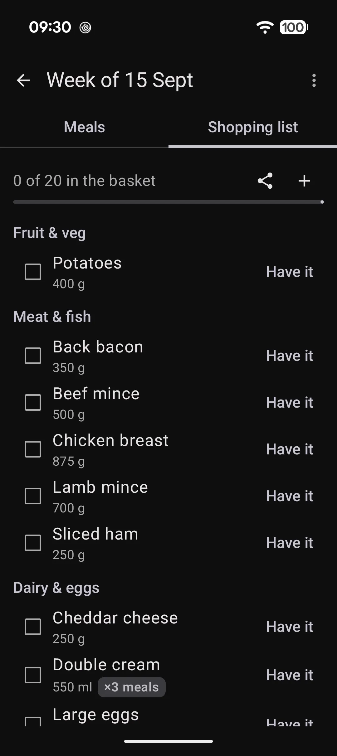 Plateful: AI Meal Planning gallery image