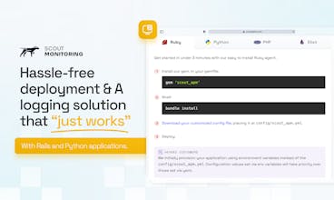 Log Management (by Scout Monitoring) gallery image