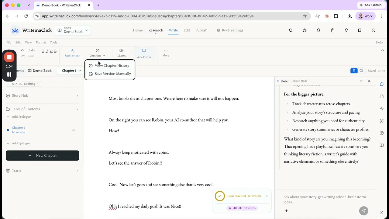 WriteinaClick gallery image