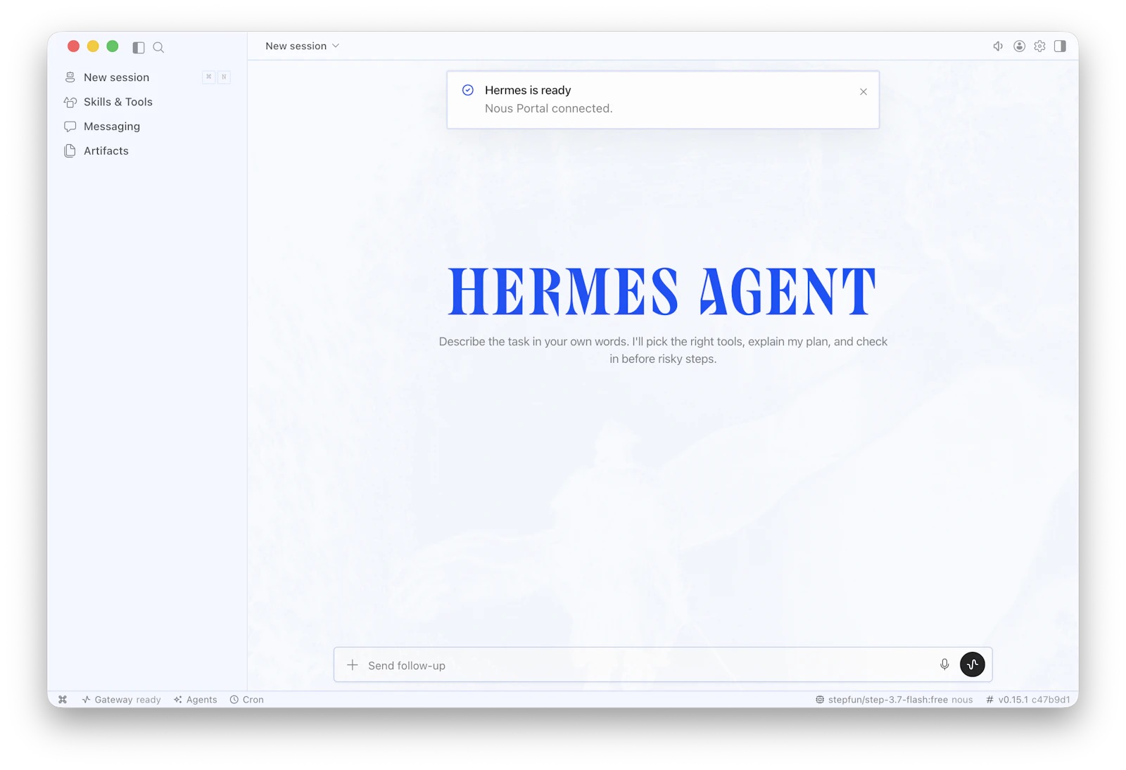 Hermes Desktop screenshot 4