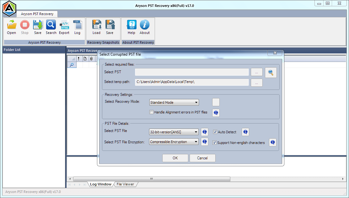 PST恢复 - 将MS Outlook PST F还原为各种文件格式的工具。媒体2