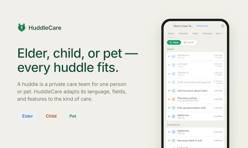 HuddleCare screenshot 2