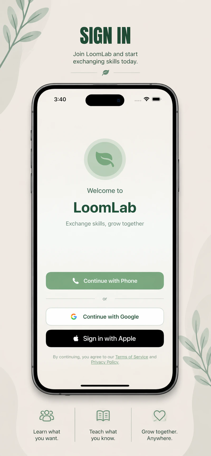 LoomLab screenshot 2
