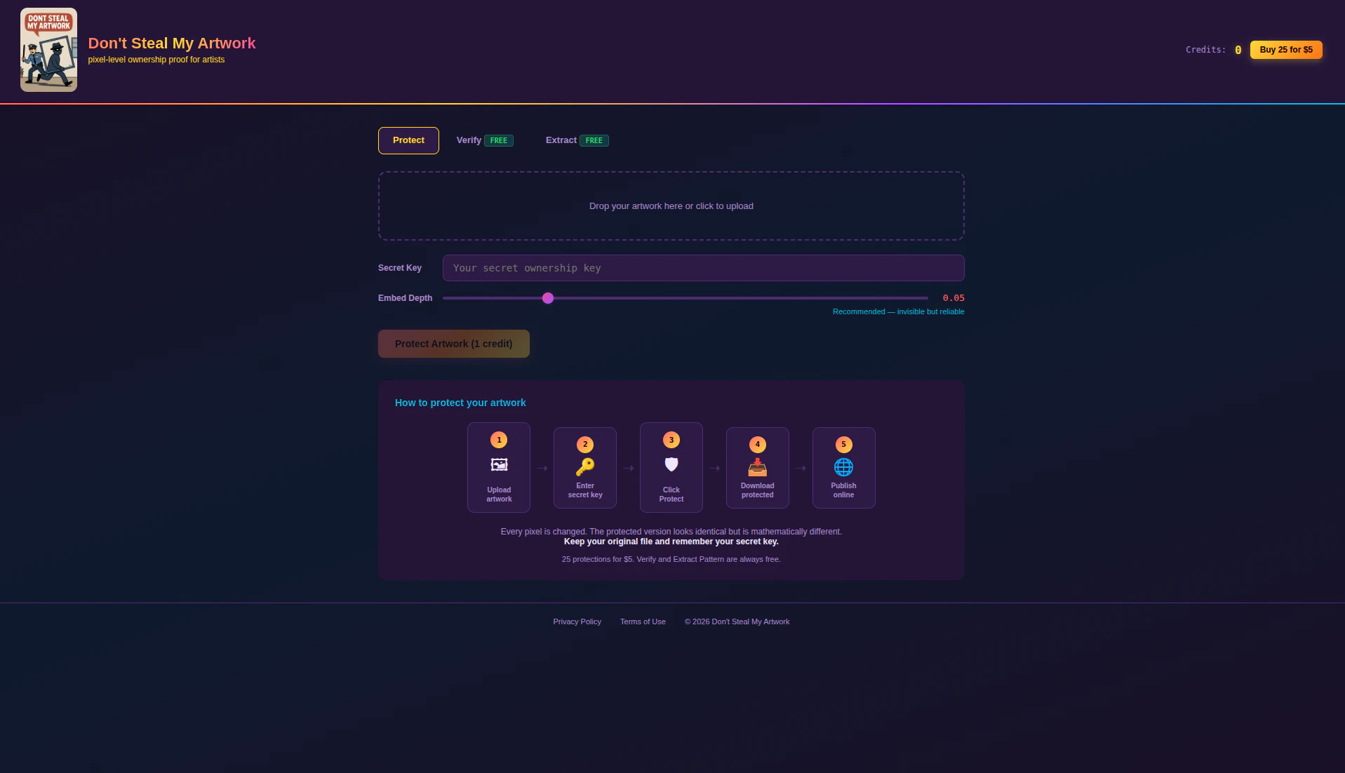 Don't Steal My Artwork