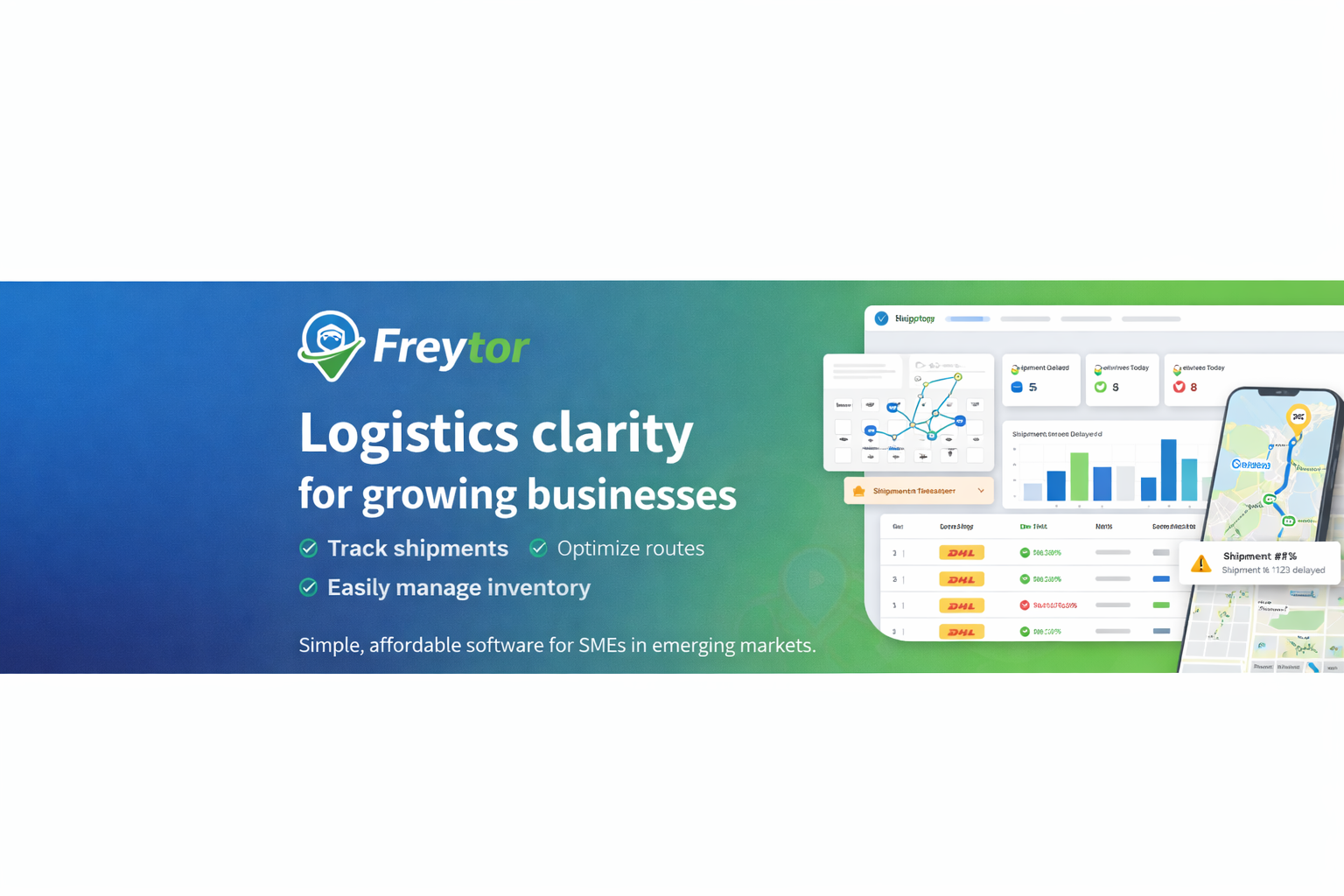 Freytor - Product Hunt launch logo and brand identity