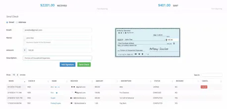 Checkbook gallery image