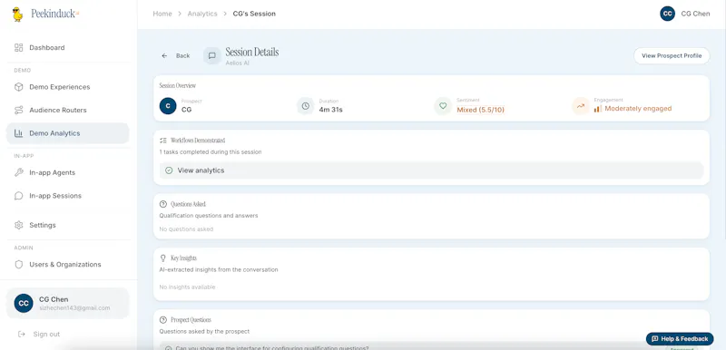 Peekin AI screenshot 6